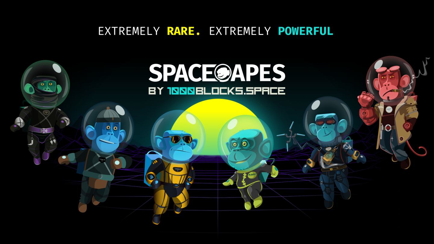 Space Ape. Mint Space.